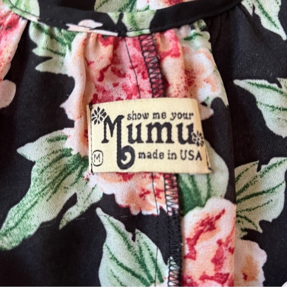 Show Me Your MuMu ๐บ๐ธ Sheer Floral Maxi Dress M - Picture 6 of 6